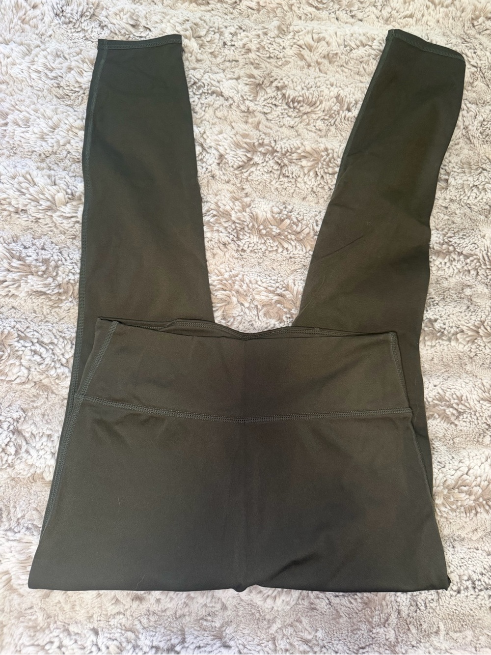 Fabletics Women's High-Waist Olive Green Leggings